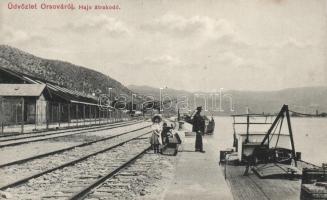 Orsova, hajó átrakodó / port (EK)