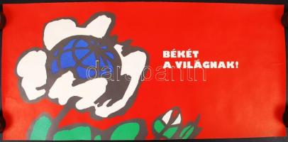 1987 Éljen május 1. és még további 5 jelmondat a felvonulók számára, 6 db szalagplakát tekercsben, 6...