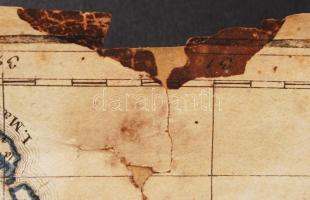 1802 Itália, Verlage des Landes Industrie Comptoir, Weimar, tekercsben tárolva, alul kis mértékű hiá...