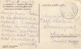 Héthárs, Római katolikus templom, Ünnepi Clerus bevonulása, 400 éves jubileum / church, entry of the...