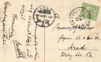 Rimaszombat, Erzsébet tér, Fogyasztási szövetkezet, Perecz Béla fodrász / square, cooperative, haird...