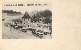 Budapest II. Lukács uszoda, Kristály forrásvíz szállítása (EK)