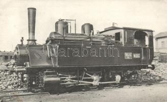 MÁV 377. sor. Brotan-kazánú mozdony / Hungarian State Railroad Co. locomotive (slightly wet corner)