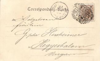 1899 Vienna, Wien; Michaeler Platz / Michael square