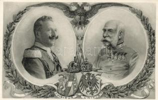 Viribus Unitis propaganda, Franz Joseph, Wilhelm II. W.R.B. & Co. Nr. 2.
