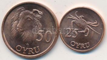 Feröer-szigetek 2011. 25+50O fantáziaveretek T:1 Faroe Islands 2011. 25+50 Oyru fantasy coins C:Unc