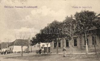 Pozsonyvezekény, Posta, Jegyzőség / post office, notary (EK)