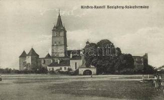 Szászhermány, Kirchen-Kastell Honigberg / monastery