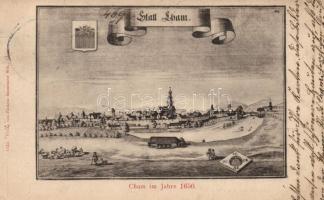 1899 Cham im Jahre 1650 (EK)