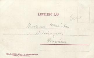 Rimaszombat, Erzsébet tér, Rábely Miklós kiadása / square