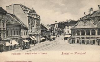 Brassó, Kronstadt; Tergul Inului, Lensor / street