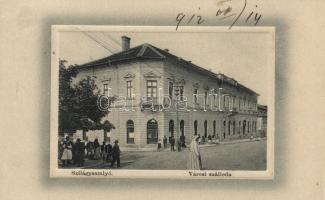 Szilágysomlyó, Városi szálloda, Schwarz E. és társa kiadása / hotel