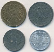 Ausztria 1950. 2Gr Al + 1948. 5+10Gr Zn + 1951. 20Gr Al-Br T:2
Austria 1950. 2 Groschen Al + 1948. 5...