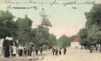 Balatonszemes, Faluszemes;