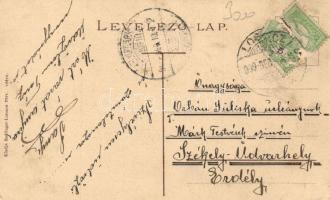 Losonc, Rákóczi utca, Redlinger Ignác könyvesboltja és kiadása, Kerekes Árpád és Tarjányi János üzle...