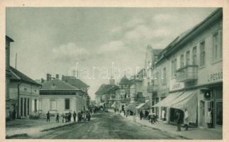 Rimaszombat, J. Sándor és Temják üzlete / shops (EK)