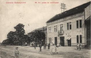 Székelyhíd, Posta és adóhivatal; Gottlieb papírkereskedés kiadása / post and tax office