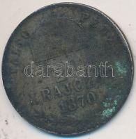 1870KB 20Kr Ag "Ferenc József" T:3