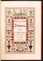 Illustriertes Buch der Patiencen. I. 60 Patience-Spiele. Breslau, no date, Kern's Verlag. Feste...