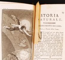 Georges-Louis Leclerc de Buffon: Storia Naturale Generale e Particolare...I.-II. Milano, 1770. Giuse...
