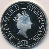 Pitcairn-szigetek 2010. 2$ "H.M.A.V. Bounty" T:PP 
Pitcairn Islands 2010. 2 Dollars "...