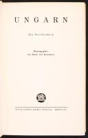Keresztury Dezsö: Ungarn. Ein Novellenbuch. With wood engravings of György Buday / fametszeteivel. Breslai, Gottl. Korn Verlag. Egészvászon kötésben / In full linen binding