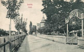 Siófok, Corsó, Cserveny Ferenc Fogas Nagy Szállodája (EK)