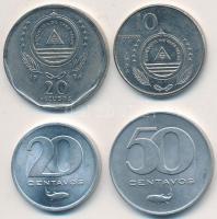 Zöldfoki-szigetek 1977. 20c + 50c + 1994. 10E + 20E T:2 Cape Verde 1977. 20 Centavos +50 Centavos + 1994. 10 Escudos +20 Escudos C:XF