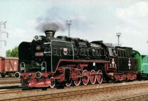 21 db MODERN használatlan vonat és villamos motívúmú képeslap / 21 modern unused train and tram moti...