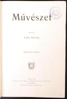 Lyka Károly(szerk.): Művészet, III. évfolyam. Bp., 1904, Singer és Wolfner. Képekkel illusztrált, kiadói egészvászon kötés, jó állapotban. Egy két kép hiánnyal