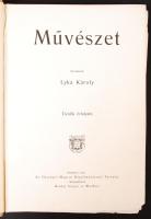 Lyka Károly(szerk.): Művészet, X. évfolyam. Bp., 1911, Singer és Wolfner. Képekkel illusztrált, kiadói egészvászon kötés, jó állapotban. Egy lap kijár