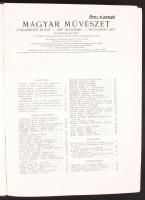 Magyar Művészet. 1936. XII évf. A Szinyei Merse Pál Társaság művészeti folyóirata. Szerk. Majovszky Pál.  Több száz szövegközti és egész oldalas képpel illusztrálva. Korabeli félvászon kötésben