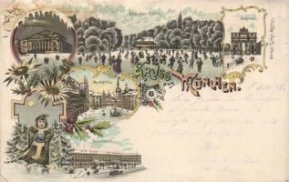 18 db RÉGI vegyes osztrák, német képeslap, köztük több litho (városképes, uralkodói) / 18 old mixed ...