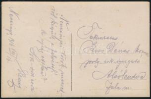 1916 Bosznia-Hercegovina, Nevesinje, török mecset, megírt privát fotólap, 14x9 cm