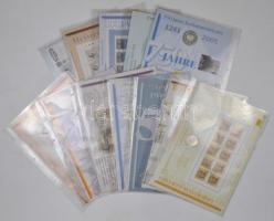 Több mint 100db-ból álló vegyes magyar és külföldi fémpénz gyűjtemény sok ezüst érmével és emlékvere...