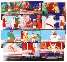 1963 Az Aranyantilop c. diafilm mese eredeti, megrajzolt táblái a gyártáshoz 40 db (komplett) 21x17 ...