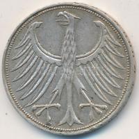 NSZK 1970J 5M Ag T:2- ph
GFR 1970J 5 Mark Ag C:VF edge error