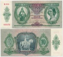 1936. 10P (2x) sorszámkövetők T:I,I-