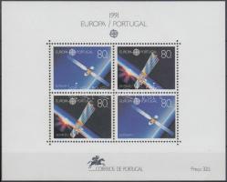 Európa: Űrutazás blokk Europe: Space Travel block