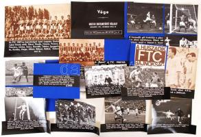 cca 1960 A Hajrá Vasas, Hajrá Fradi c. diafilm eredeti, komplett, fényképezett kockái, a gyártáshoz ...