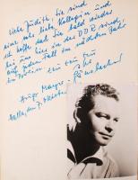 cca 1960 A cirkus és varieték világa artista fotó és aláírás gyűjtemény kb 20 híres artista csapat k...