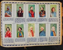 cca 1930 Képes magyar történelem, irodalom és művészet komplett gyűjtőmappa + Utazás Erdélyben Szent...