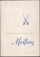 cca 1940 Meisseni porcelángyár 40 oldalaa képes ismertető