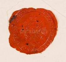 cca 1700-1830 Helytartótanácsi, kancelláriai és egyéb hivatalos levelek gyűjteménye. Összesen 20 db ...