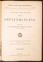 A Magyar Szent Korona országainak 1910. évi népszámlálása. Hatodik rész: A végeredmények összefoglalása 15 grafikai térképpel /Magyar Statisztikai Közlemények 64. kötet./ Bp., 1920. Athenaeum. Kiadói, sérült vászonkötésben, hátsó borító hiányzik