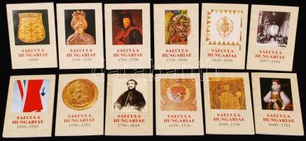 Saecula Hungariae I-XII. Válogatott írások a honfoglalás korától napjainkig 12 könyvben. Bp., 1985. ...