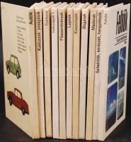 Búvár zsebkönyvek sorozat 11 kötete