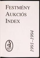 Bráver Anna(szerk.): BÁV Rt. Festmény Aukciós Index 1991-1994. Kiadói papírkötés, jó állapotban.