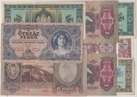 1930-1946. 29db vegyes pengő bankjegy T:vegyes