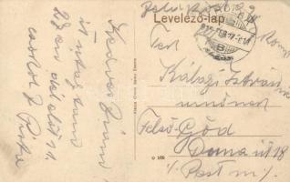 Zsolna, Zsinagóga, posta; kiadja Glasel Samu / synagogue, post office